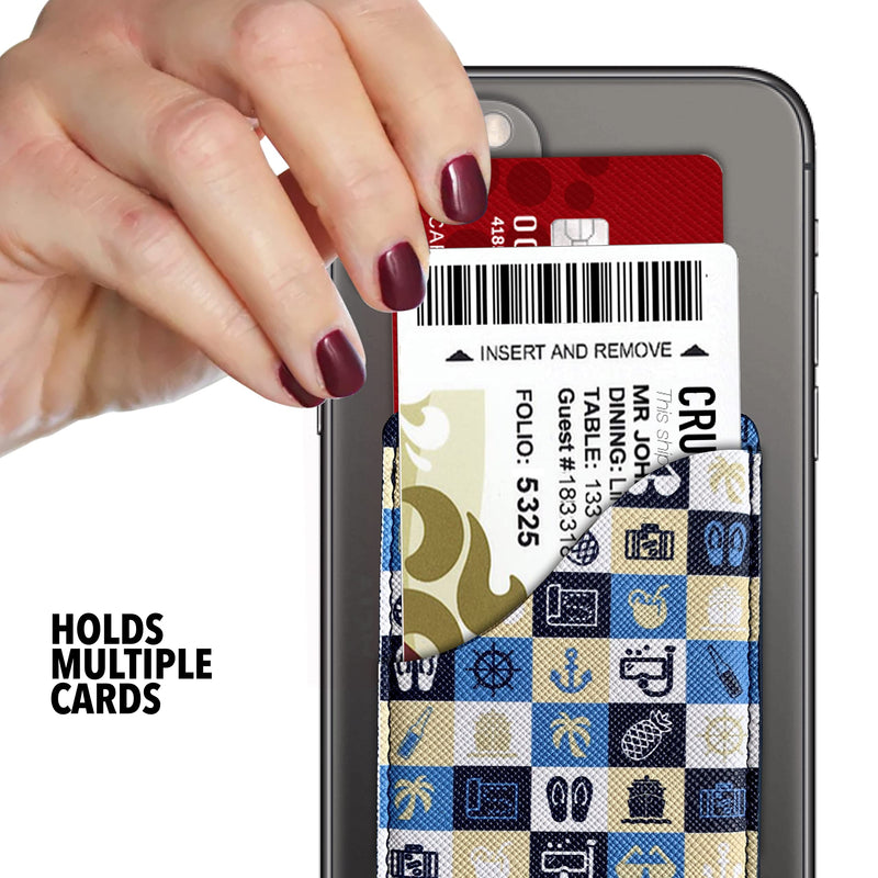 Cruise Card Holder Phone Pouch Wallet for Ship ID Key Cards - Cruise Line Essential for all Cruise Lines in 2024 & 2025