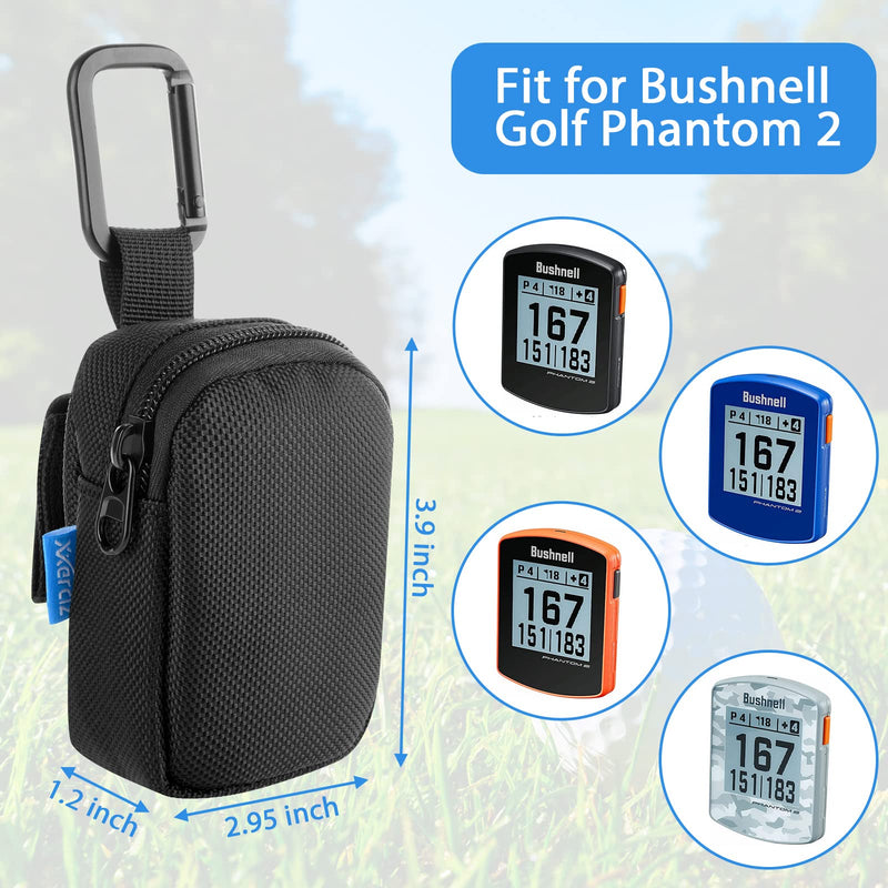 Case for Bushnell Golf Phantom 2, GolfBuddy Voice, Voice 2, Bushnell NeoGhost and Garmin Approach G10, Golf GPS Protective Cover with Carabiner