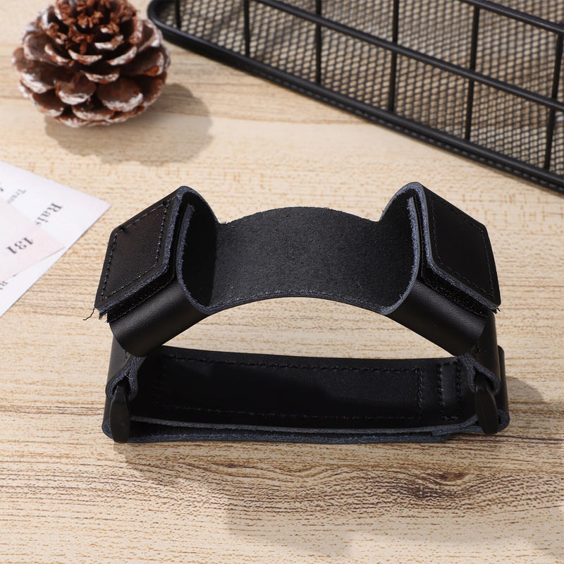 [AUSTRALIA] - Toyvian French Horn Hand Rest Wear Resistant Rest French Horn Hand Grip Non-Slip Adjustable Leather Hand Holding Strap Instrument Hand Pad, 51P0U4510R516O2 