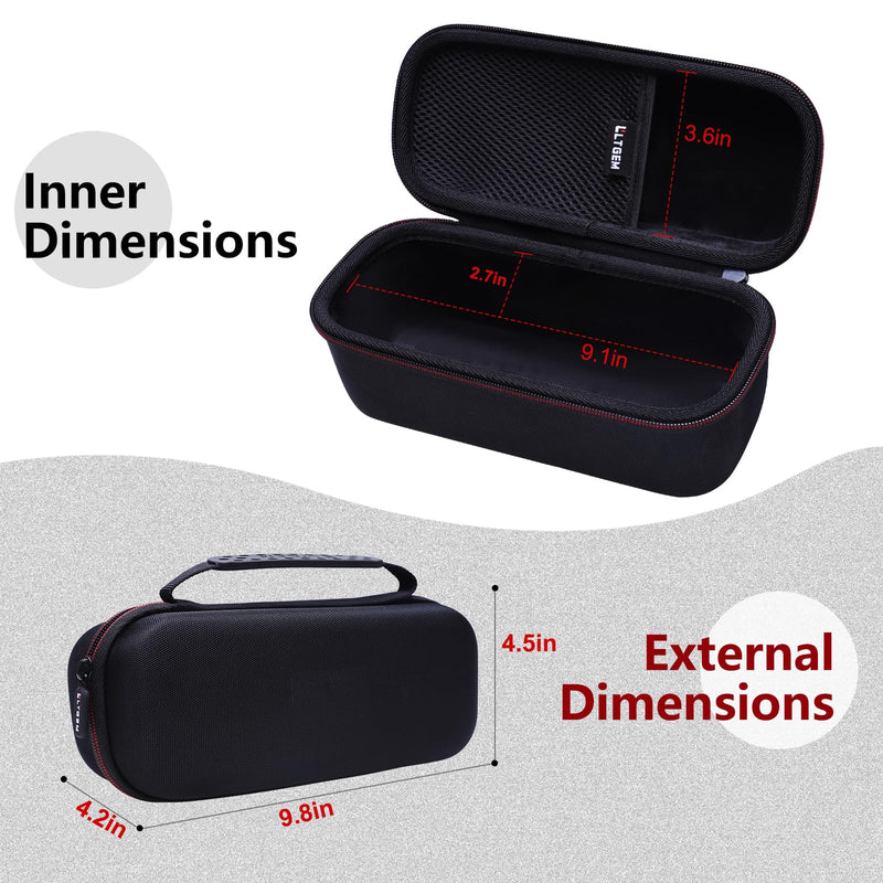 LTGEM Case Compatible with Shure MV7+ Podcast Dynamic Microphone, Case Only