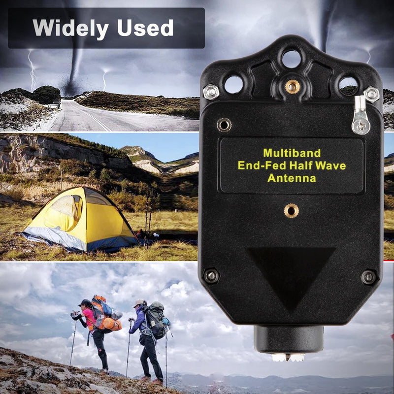 [AUSTRALIA] - Upgraded 150W HF End Fed Antenna 1-30MHz,1:64 Balun Shortwave Radio Half-Wave Antenna CW FM AM FT4 FT8 SSB 4 Band 8 Band 