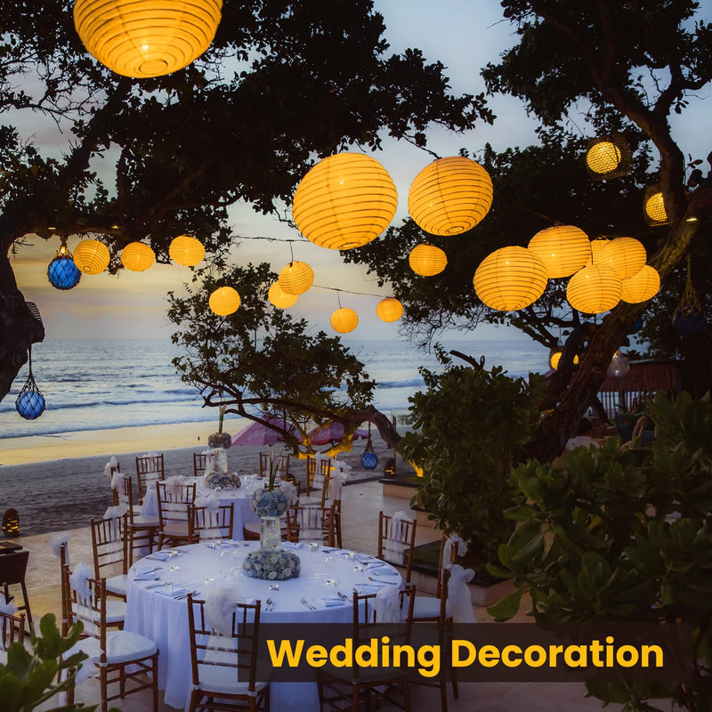 [AUSTRALIA] - Yizhet 12 LED Balloon Lights, Warm White, for Wedding, Halloween, Christmas, Party Decoration, Lanterns and Balloons 