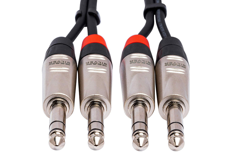 Hosa HSS-020X2 Pro Stereo Interconnect Cable - 20 Foot