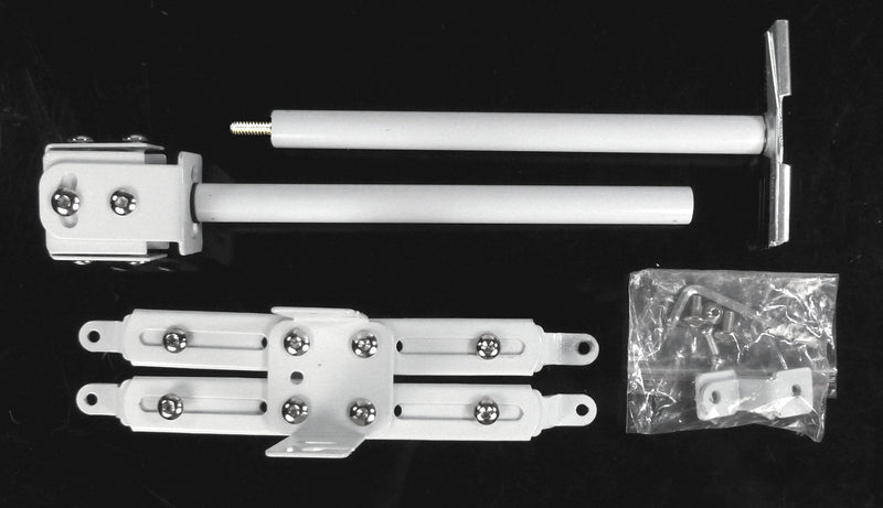 ALZO Suspended Drop Ceiling Video Projector Mount with Scissor Clamp for T-Bar Attachment