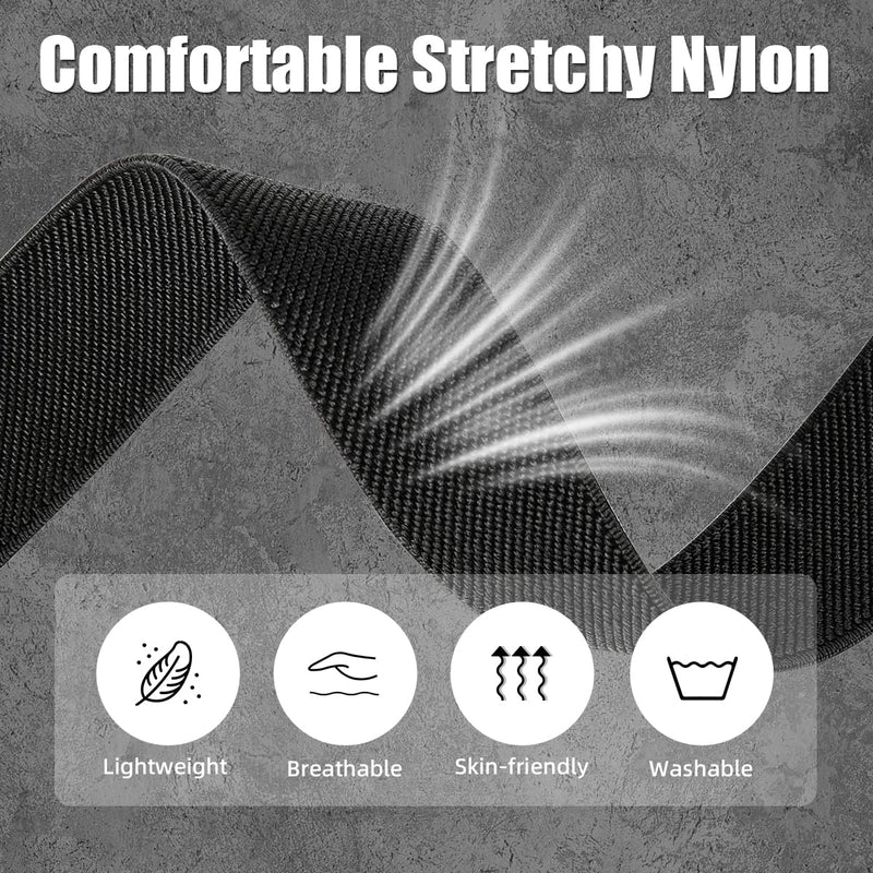 Magnetic Nylon Strap Bicep Bands Compatible with Google Fitbit Air Active