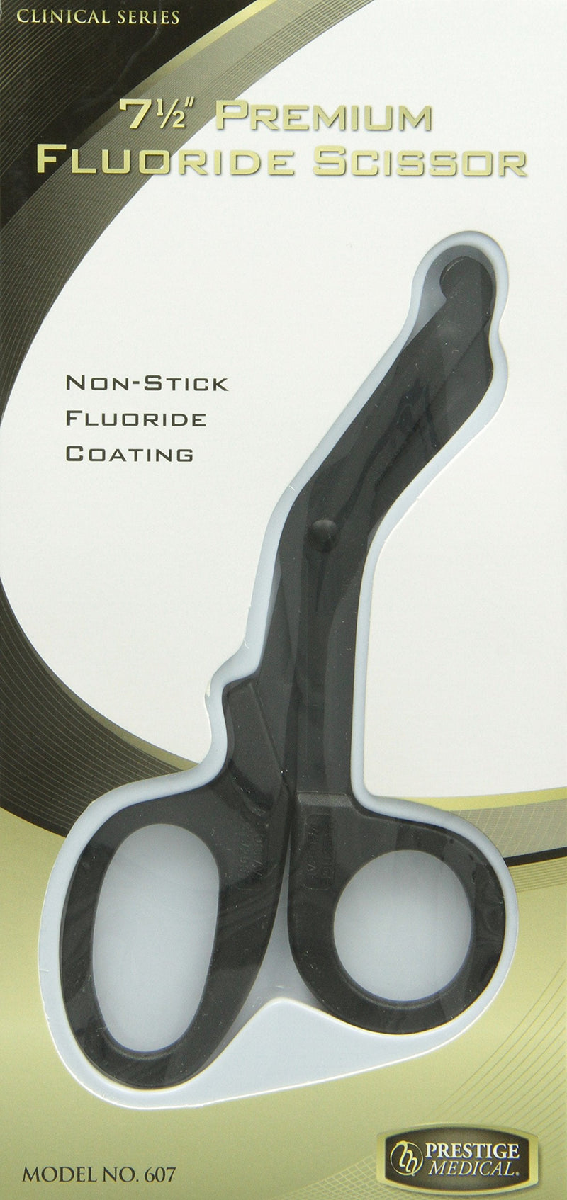 [AUSTRALIA] - Prestige Medical Prestige Medical Fluoride Scissor, Black, 7 1/2 Inch 