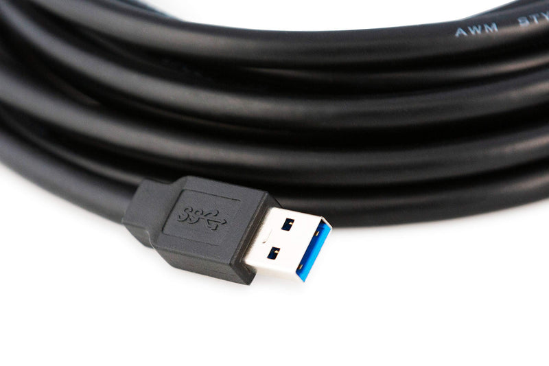 MutecPower 24 Feet Active USB Extension Cable 3.0 Male to Female with A Extension chipset Signal Booster - Active Extension/Repeater Cord 7.5 Meters / 24 Feet 24 FT USB 3.0