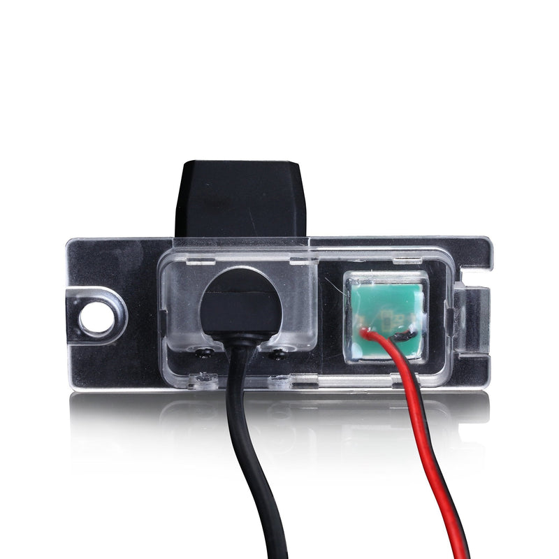 Super HD Vehicle Backup License Plate Cameras Car Rear View Back up Camera compatiable for Volvo S80L /S40L/S80/S40/S60/V60/XC90/XC60/C70/S60L Waterproof HD (Model A= Clip+Screw Connector) Model A= Clip+Screw connector