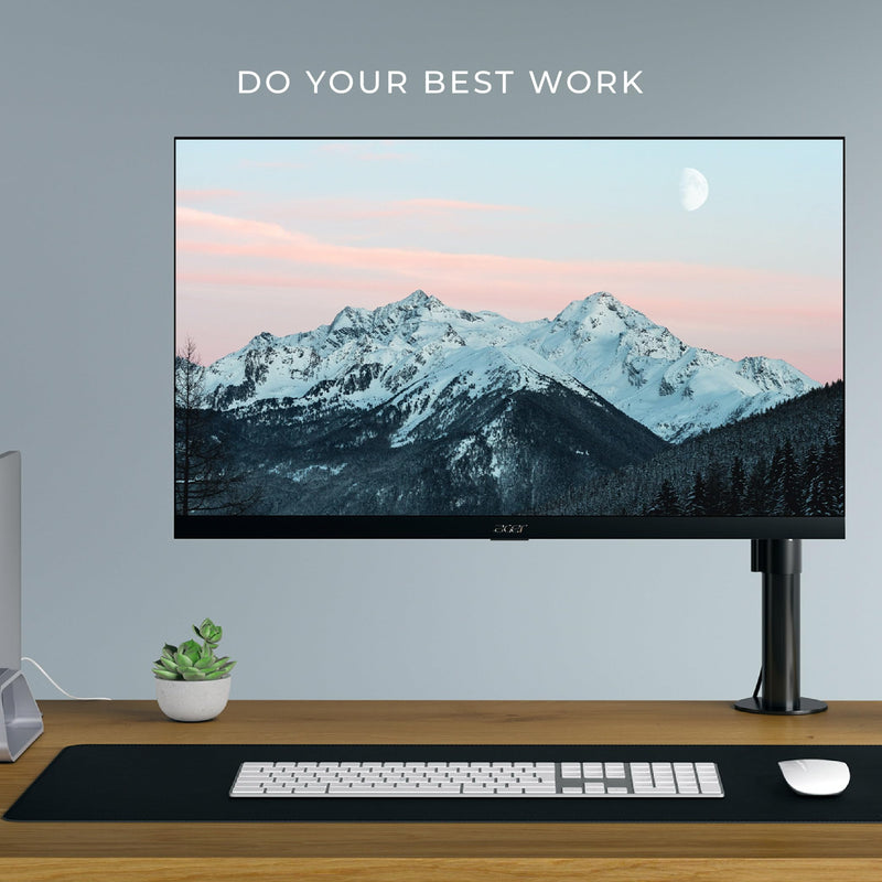 HumanCentric VESA Mount Compatible with Acer & Viewsonic Monitors | Fits SA241Y bi, SA271 bi, SB241Y Abi, SB271 bi, RL242YE, R242Y Ayi, R270 SMIPX, VX2776-smhd-2, VX2476-smhd-2