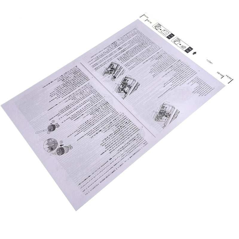[AUSTRALIA] - 5pcs X B12B819051 Carrier Sheet B12B813431 4T8624 Sheets Compatible with Epson A4 Scanner Scan A3 B4 Odd-Sized Wrinkled Flimsy Folded Receipt Newspaper Magazine Clipping Torn Fragile Paper 