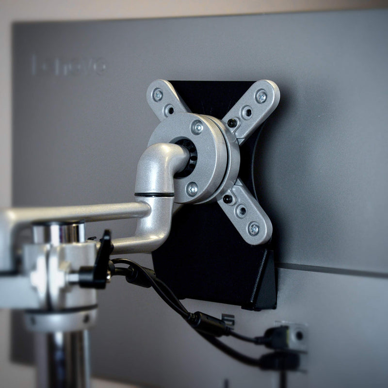 Gladiator Joe Monitor Arm/Mount VESA Bracket Adapter Compatible with Lenovo L24q-10, L24q-20, L24i-10, L24i-20 | Laser Cut | 100% Made in North America