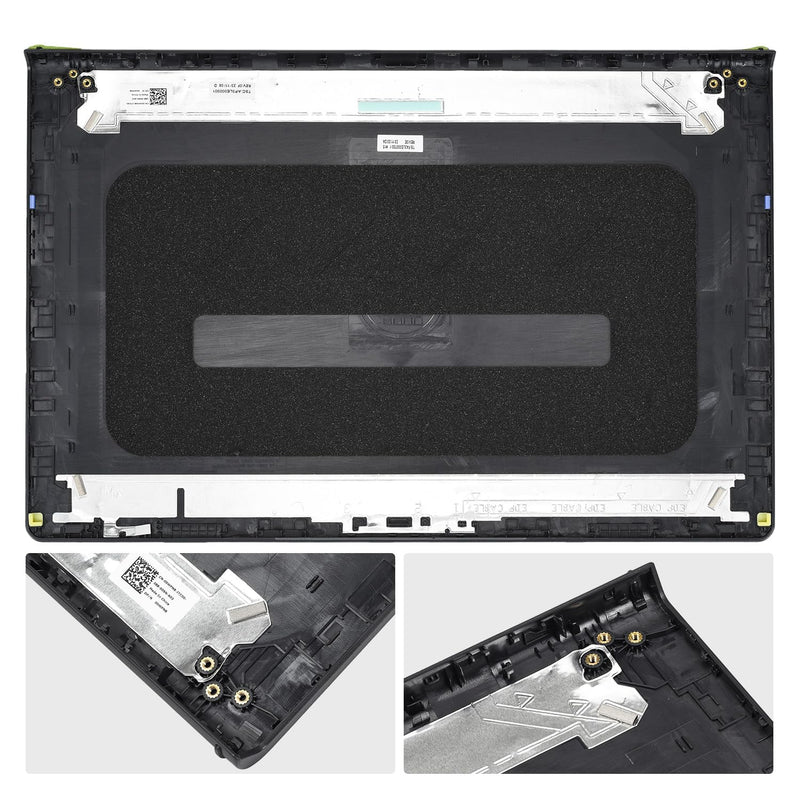 Replacement LCD Back Cover Top Case Lid Front Bezel with Hinges for Dell inspiron 15 3510 3511 3515 3520 3525 Series Laptop 0WPN8 09WC73 AP3LE000901