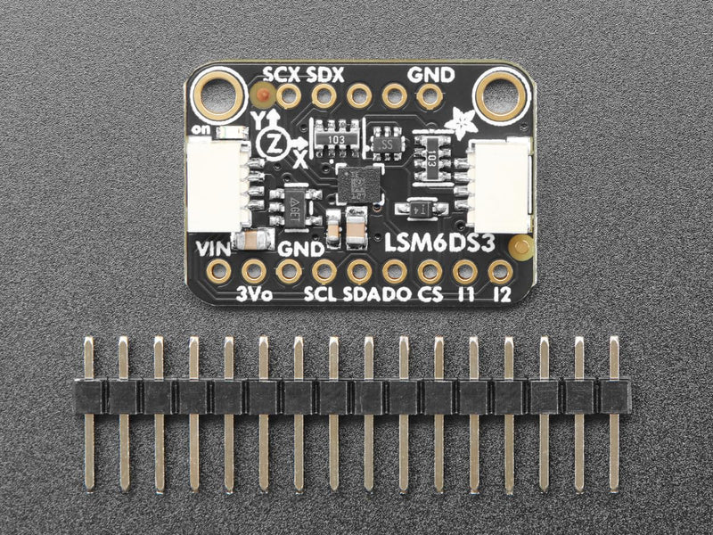 Adafruit LSM6DS3TR-C 6-DoF Accel + Gyro IMU, STEMMA QT/Qwiic, 4503