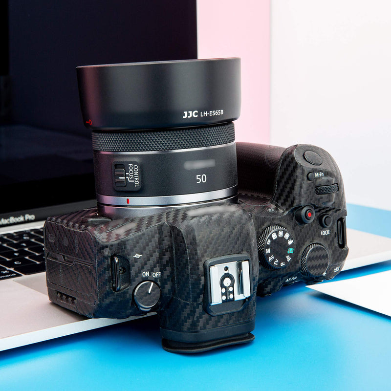 [AUSTRALIA] - RF 50mm Lens Hood Shade for Canon RF 50mm f/1.8 STM Lens Replaces Canon ES-65B Hood with Original Design on Canon EOS R100 R50 R10 R8 R7 R6 R5 RP R Cameras Replace Canon ES-65B for RF 50mm f/1.8 STM 
