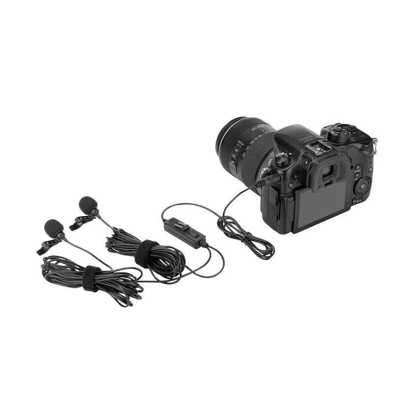 [AUSTRALIA] - Saramonic Lavmicro 2M Dual Lavalier Mics (LAVMICRO2M) 2x Lavalier 