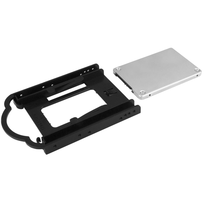 StarTech.com 2.5 SSD/HDD Mounting Bracket for 3.5 Drive Bay - 5 Pack - Tool-Less - Hard Drive Mounting Kit (BRACKET125PTP)