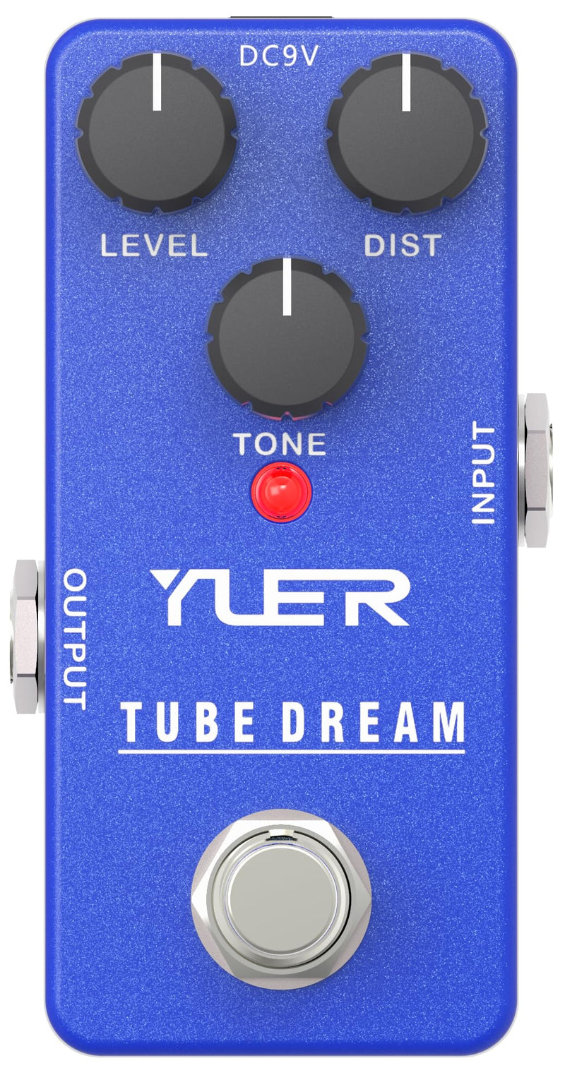 TUBE Dream, Guitar Effects Pedal, Mini Single Type, True Bypass, DC 9V, for Electric Guitar and Bass