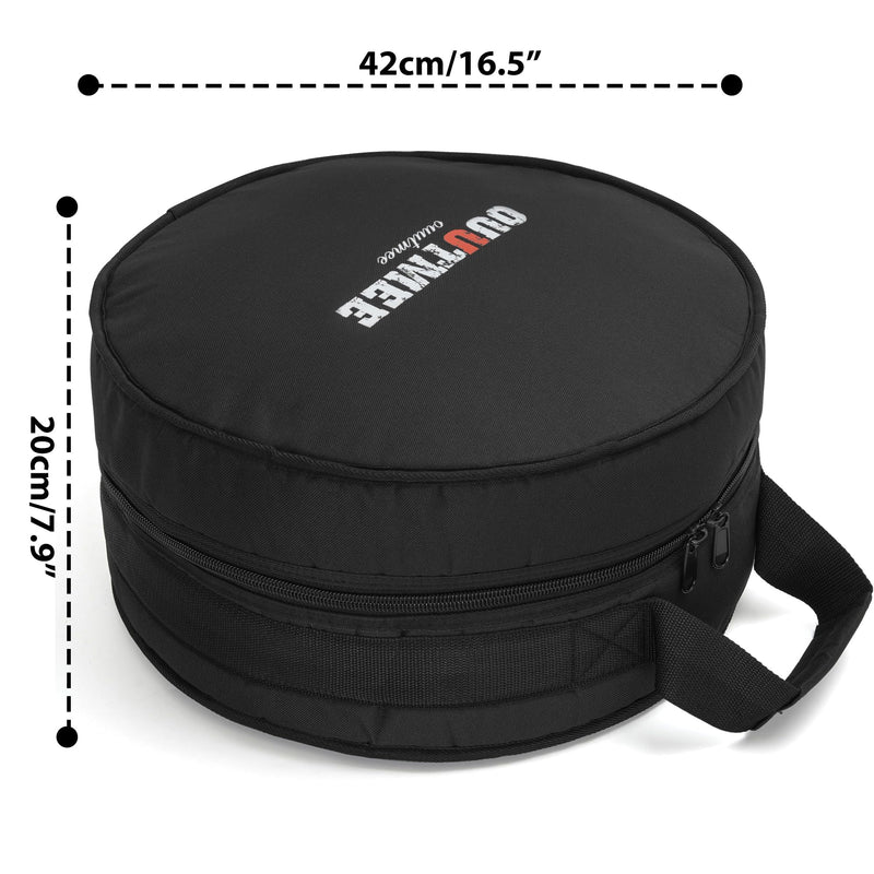 Drum Bag For Snare 14"x5.5"/14"x6.5", 10mm Thick Padded Travel Drum Case 14"x5.5"/14"x6.5" Snare Drum