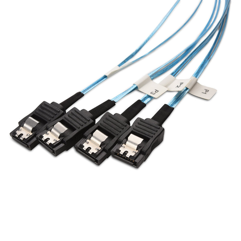 Cable Matters Internal Mini SAS to SATA Cable (SFF-8087 to SATA Forward Breakout) 1.6 Feet