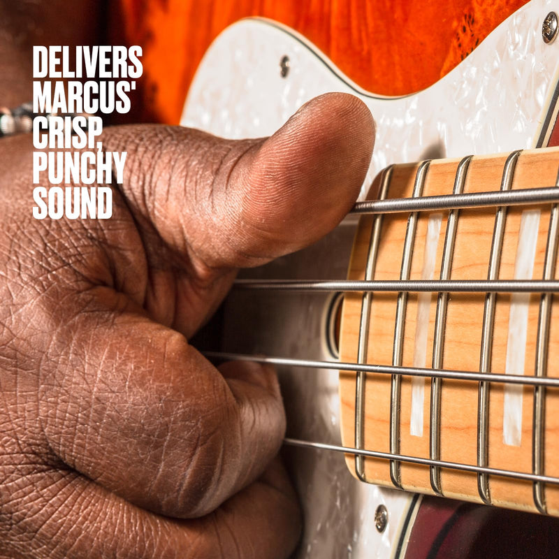Jim Dunlop Dunlop 4/Set Marcus Miller Super Bright Stainless Steel Bass Strings Medium (.045.105) (DBMMS45105) 4 String