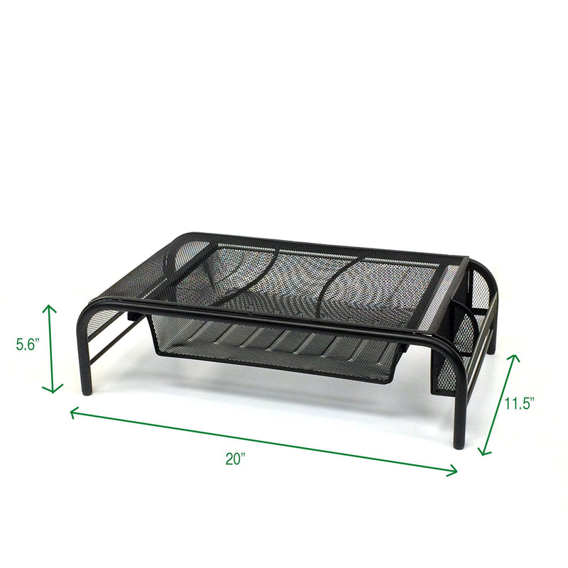 Mind Reader Monitor Stands, Organizers, and Risers Bundle (3 products)