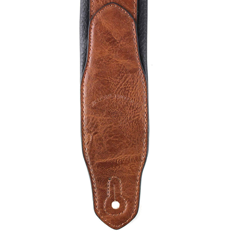 Walker And Williams G-102 Dark London Tan Strap with Padded Glove Leather Back