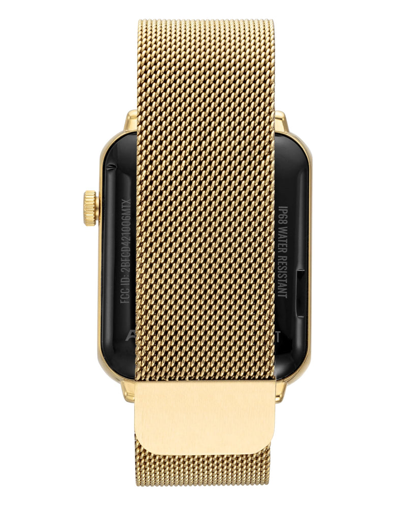 Armitron Connect Matrix Smartwatch, Health and Fitness Tracker, Sport Modes, Water Resistant and More Gold
