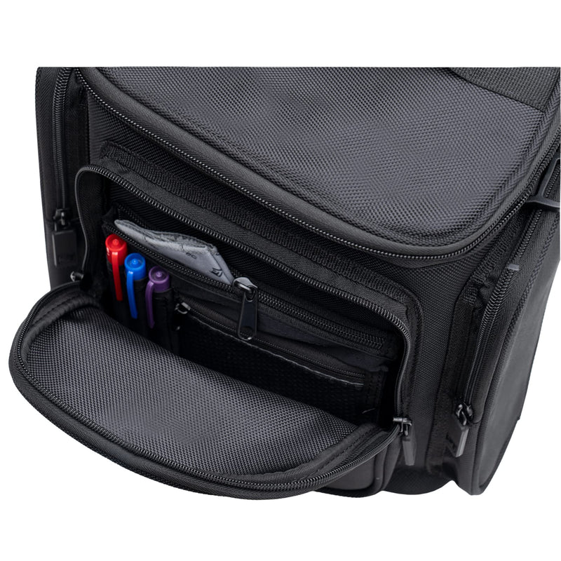 Protec French Horn Double Mute Bag, Modular Wall & Mute Holder, Model M409, Black