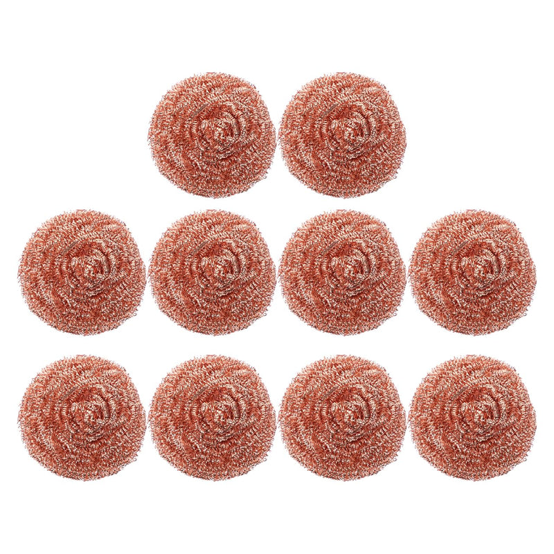 iplusmile Pack of 10 Cleaning Balls, High Performance Cleaner, Dish Washer, Robust Scouring Balls for Kitchen Cleaning, Soldering Accessories, Cleaning Brush, Nozzle Cleaner, Soldering Tip Cleaner,
