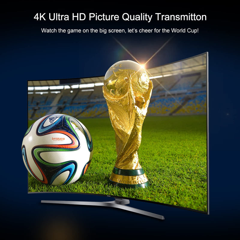 4K KVM Switch HDMI 2 Port for 2 PCs – with USB Hub | 2 computers share 1 monitor, keyboard, mouse, printer & USB drive. 4K@60Hz, plug & play, hotkey switching.