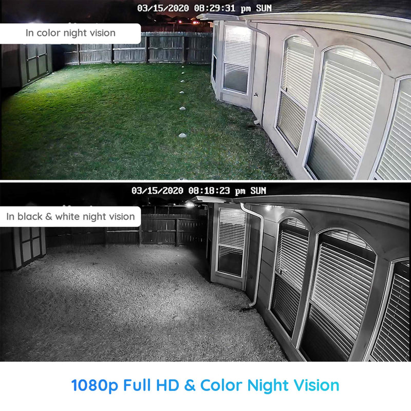 Outdoor Security Camera with Spotlight, Reolink Lumus 1080P HD Plug-in WiFi Camera for Home Security System, PIR Motion Detection, Two-Way Talk and Siren Alarm, Waterproof, Cloud/Micro SD Card Storage