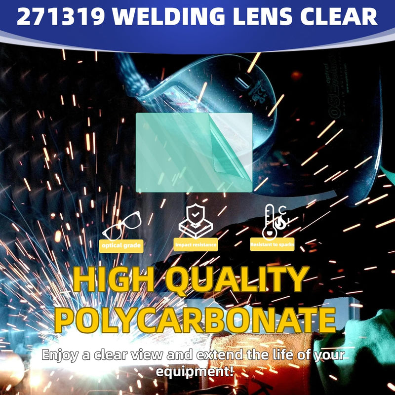 10pcs 271319 Helmet Clear Inside Cover Lens Compatible Digital Infinity Series Welding Helmet