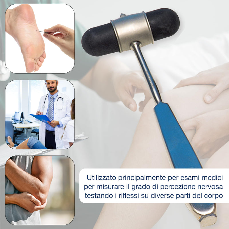 Neurological Hammer Classic Dejerine Gima, for Examination Reflections