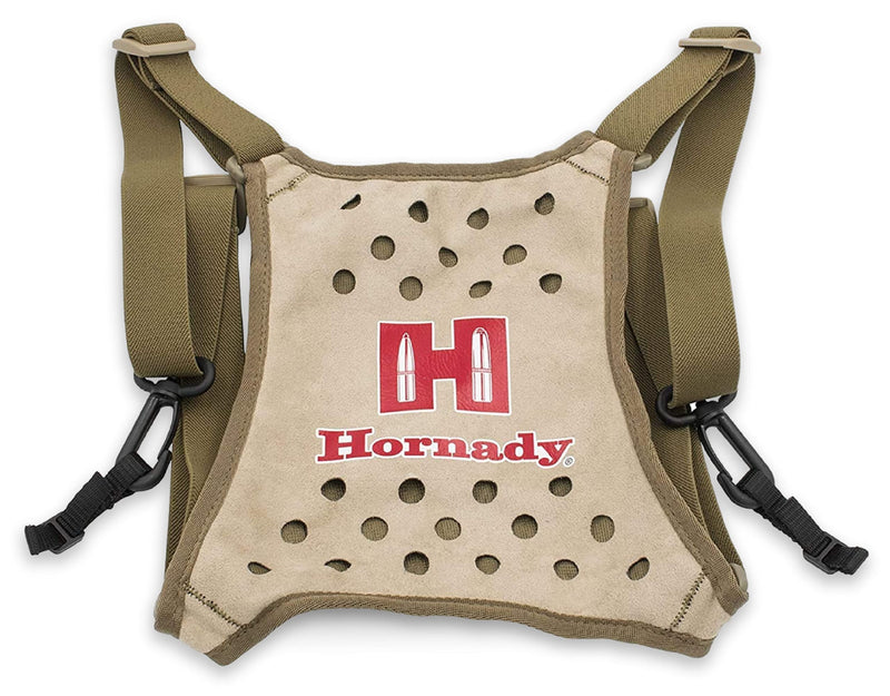 [AUSTRALIA] - Hornady Binocular Harness 99121 - Durable, Lightweight Binocular Harness Strap with Form-Fitting X Panel for Comfort & Hands-Free Wear -Easy On & Off Bino Harness for Hunting, Hiking, or Bird Watching 