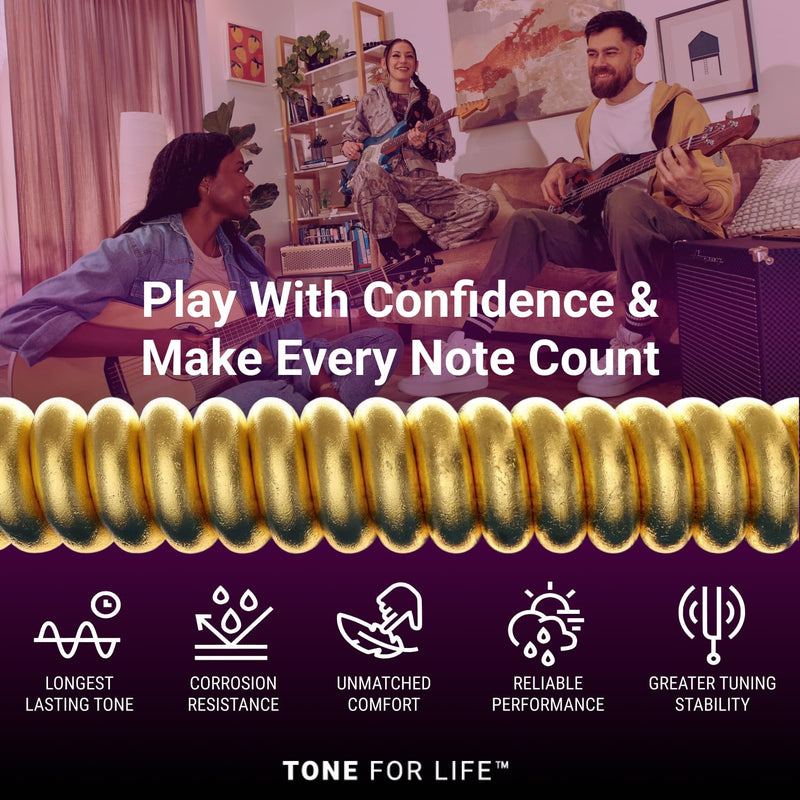 Elixir Strings, Acoustic Guitar Strings, 80/20 Bronze with NANOWEB Coating, Longest-Lasting Bright and Focused Tone with Comfortable Feel, 6 String Set, Light 12-53 Light (.012-.053) 1 Pack