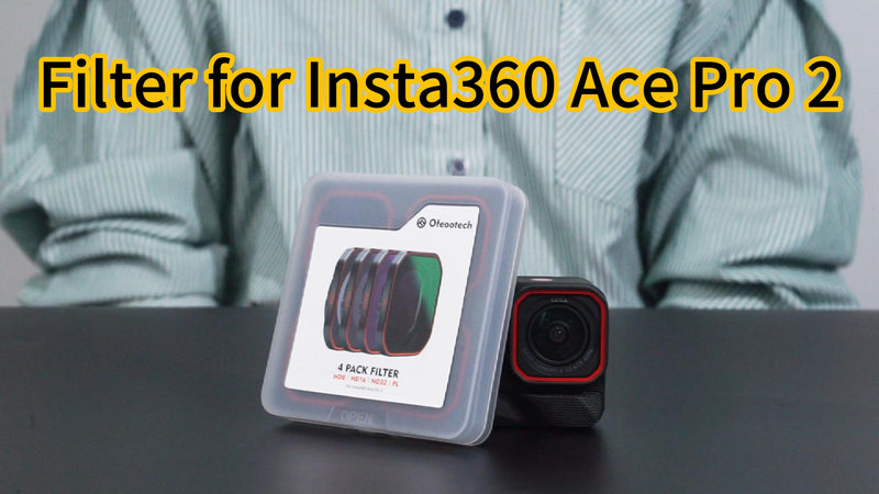 4-Pack Filter Kit for Insta360 Ace Pro2 PL+ND8/16/32