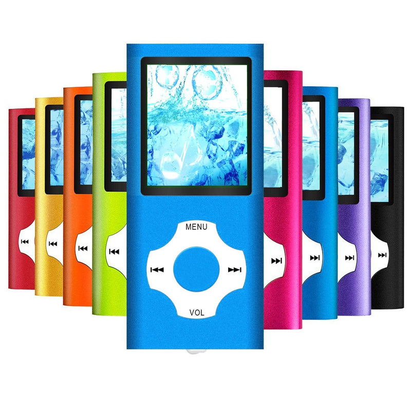 [AUSTRALIA] - MP3 Player, Hotechs MP3 Music Player with 32GB Memory SD Card Slim Classic Digital LCD 1.82'' Screen MINI USB Port with FM Radio, Voice Record 