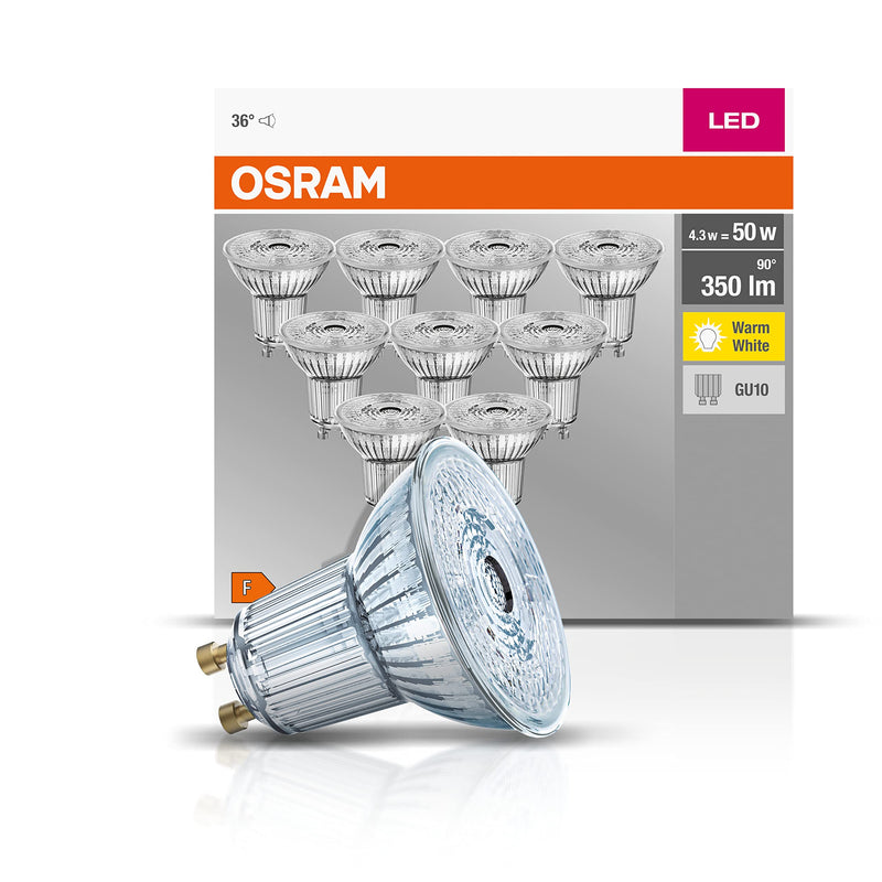 Osram LED light bulb 2700k Warm White 10 pack 50W