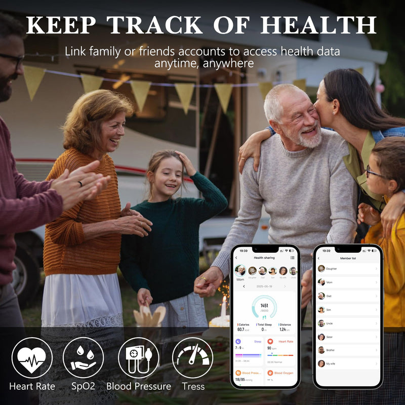 Smart Ring 2.0 for Men Women, Sleep & Fitness Tracker, Rose Gold 8 | Lightweight Waterproof Slim Scratch Resistant, Advanced Chip, Sleep, Stress & Daily Activity Monitor, No Subscription Fees