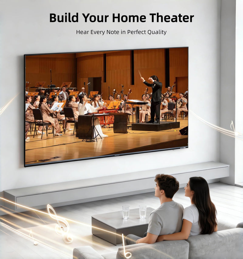 HDMI eARC/ARC Audio Extractor, 192KHz HDMI ARC/eARC to Optical Audio Adapter Converter to Optical+ Coaxial and Analog 3.5mm for HDTV Soundbars, Home Theaters-PCM/ Dolby5.1 & DTS 5.1 Formats eARC-01