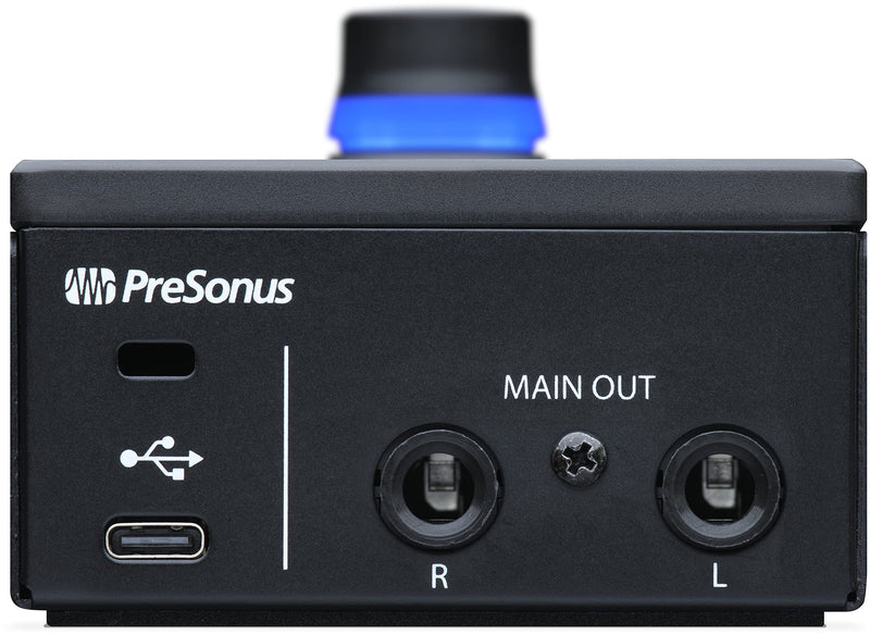PreSonus Revelator io44 USB-C Audio Interface for music production and streaming with built-in mixer and easy-to-use effects presets plus Studio One DAW Recording Software Revelator io44 USB-C Interface