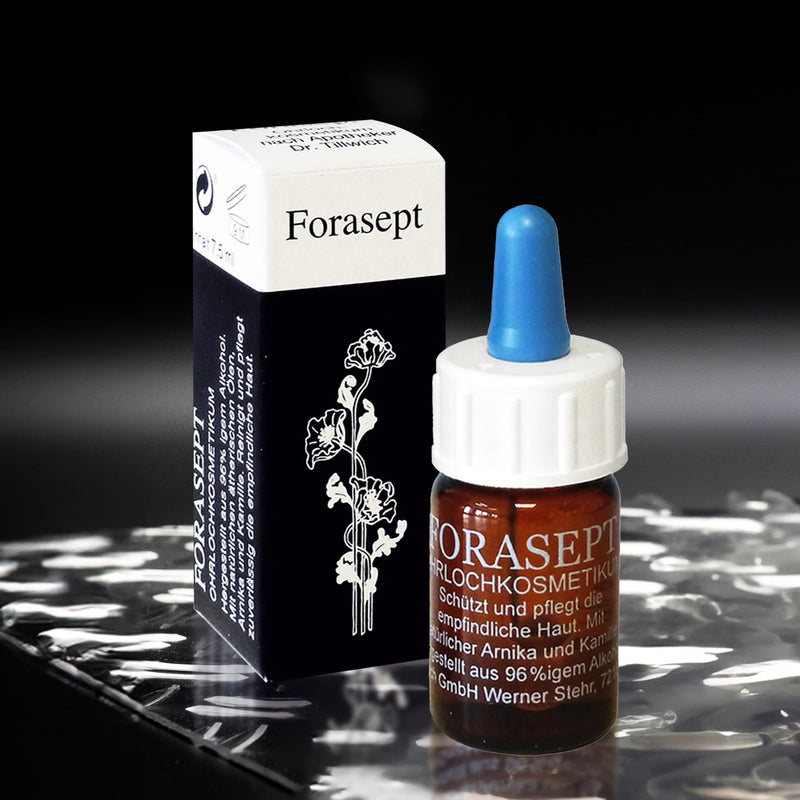 [AUSTRALIA] - Forasept Ear Piercing Cosmetic Solution, Set of 3, 3 x 7.5 ml, Antiseptic Piercing Care for Quick Healing and Hygienic Cleaning, Sterile Disinfectant Solution for Healthy Ear Holes and Piercings 