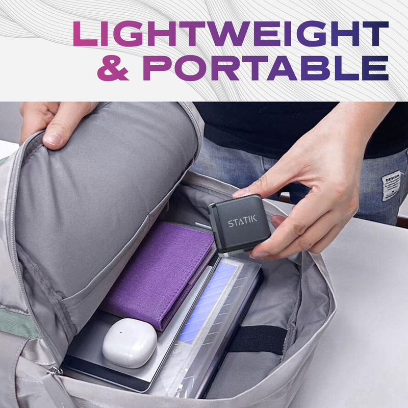 Statik 360 Globright Pro (6ft Blue) & GaN Charger (45W)