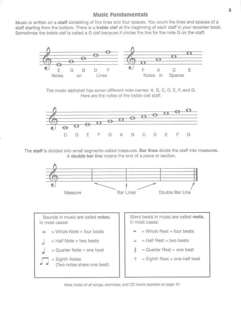 Recorder Express: Soprano Recorder Method for Classroom or Individual Use