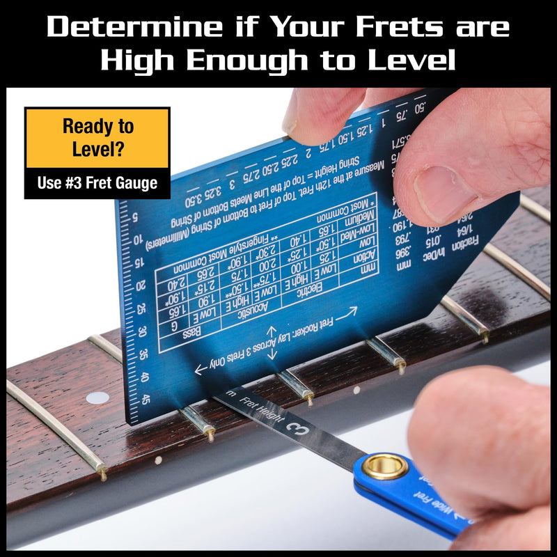 [AUSTRALIA] - MusicNomad Precision Fret Gauge Tool (MN840) 