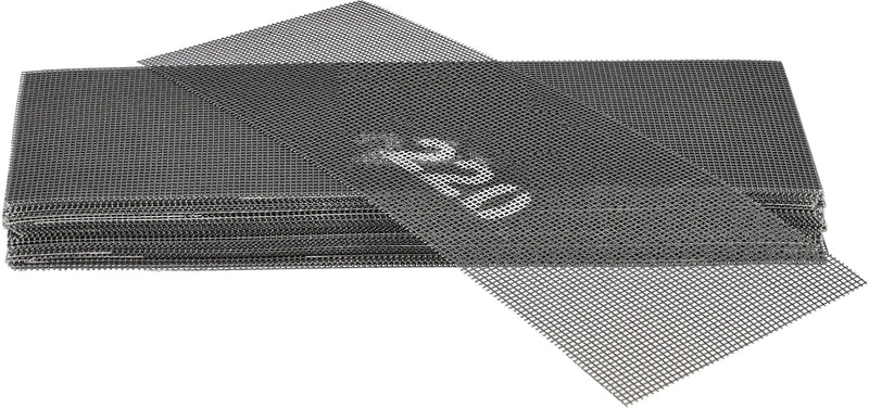 KOTARBAU® Set of 20 Sanding Sheets for Plaster Sanders for Sanding Drywall 220
