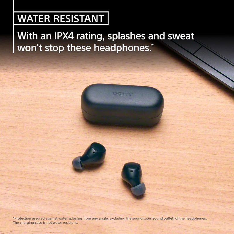 Sony WF-C510 Truly Wireless Bluetooth Earbud Headphones, Black | Comfortable & Compact Fit, Up to 22 Hours of Battery, Multipoint Connection, Ambient Sound Mode. IPX4 Water Resistant