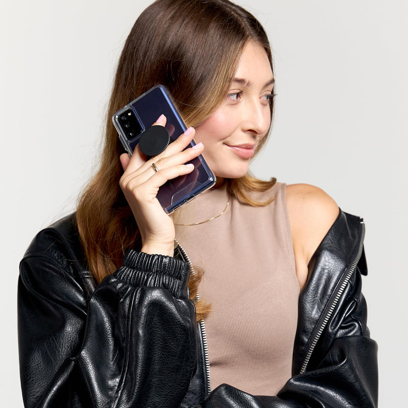 PopSockets Phone Grip with Expanding Kickstand, Black Adhesive