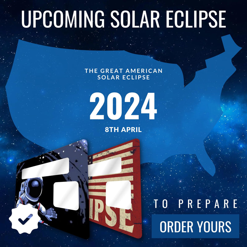 Advanced Solar Eclipse Photography 2in1 Filter and Viewer for Smartphones – AAS recognised Vendor, Universal Design Fits iPhone, Samsung, and Any Other Mobile Phones (Astronaut) Astronaut