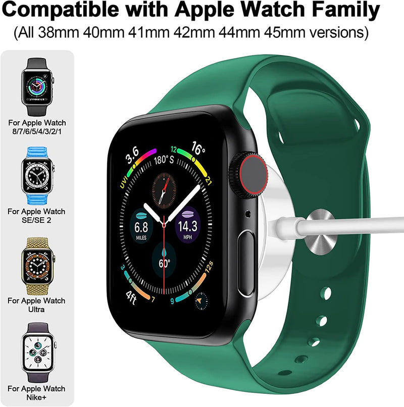 𝟐𝟎𝟐𝟒 𝐔𝐩𝐠𝐫𝐚𝐝𝐞𝐝 Magnetic Charging Cable for Apple Watch Charger,[USB C Port] Wireless Charger Coaxial Cables Compatible with iWatch Series Ultra2/Ultra/8/7/6/SE/SE2/5/4/3/2[3.3FT/1M],White White 1.0M